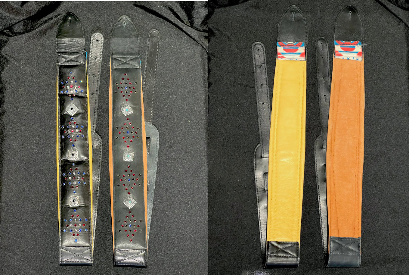 Luxe Straps by Michael LeMorin- "American Flag" Black - Image 2