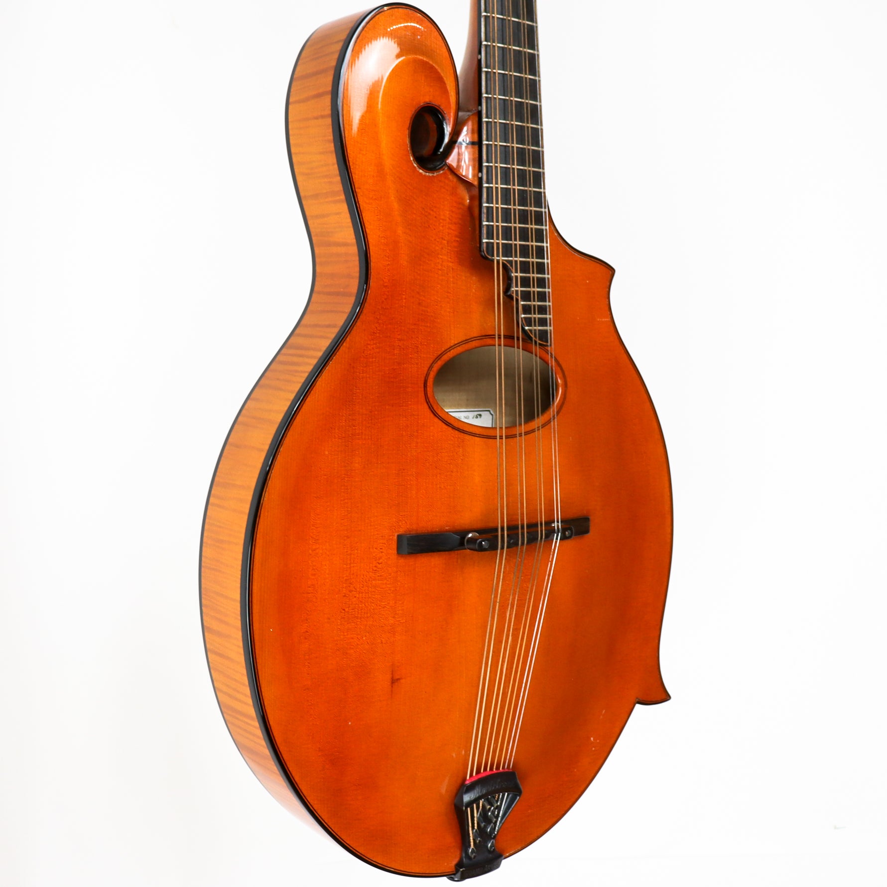 Monteleone 1992 Mandola Round Sound Hole, made for Elizabeth Taylor #159 - Image 5