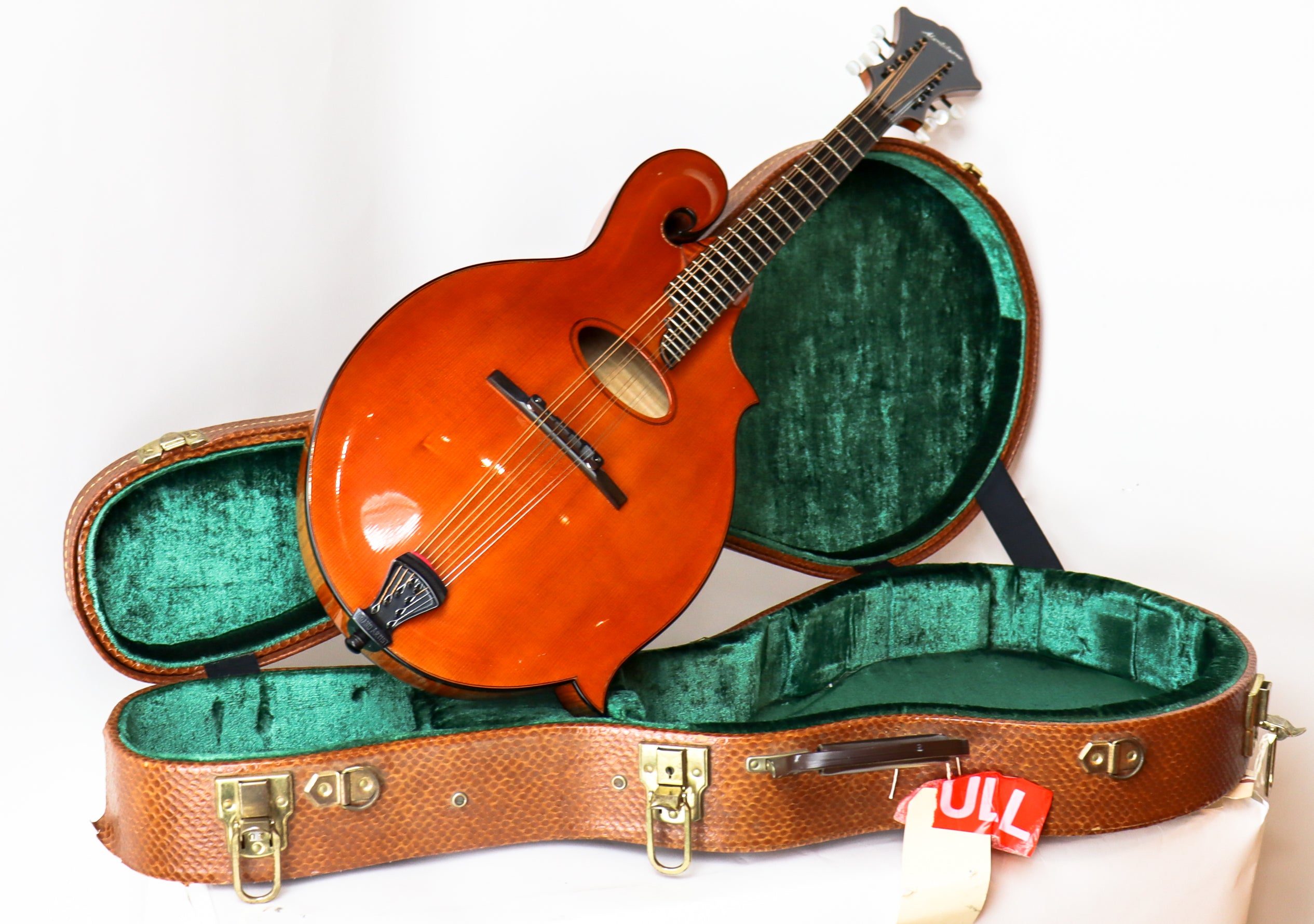 Monteleone 1992 Mandola Round Sound Hole, made for Elizabeth Taylor #159 - Image 12