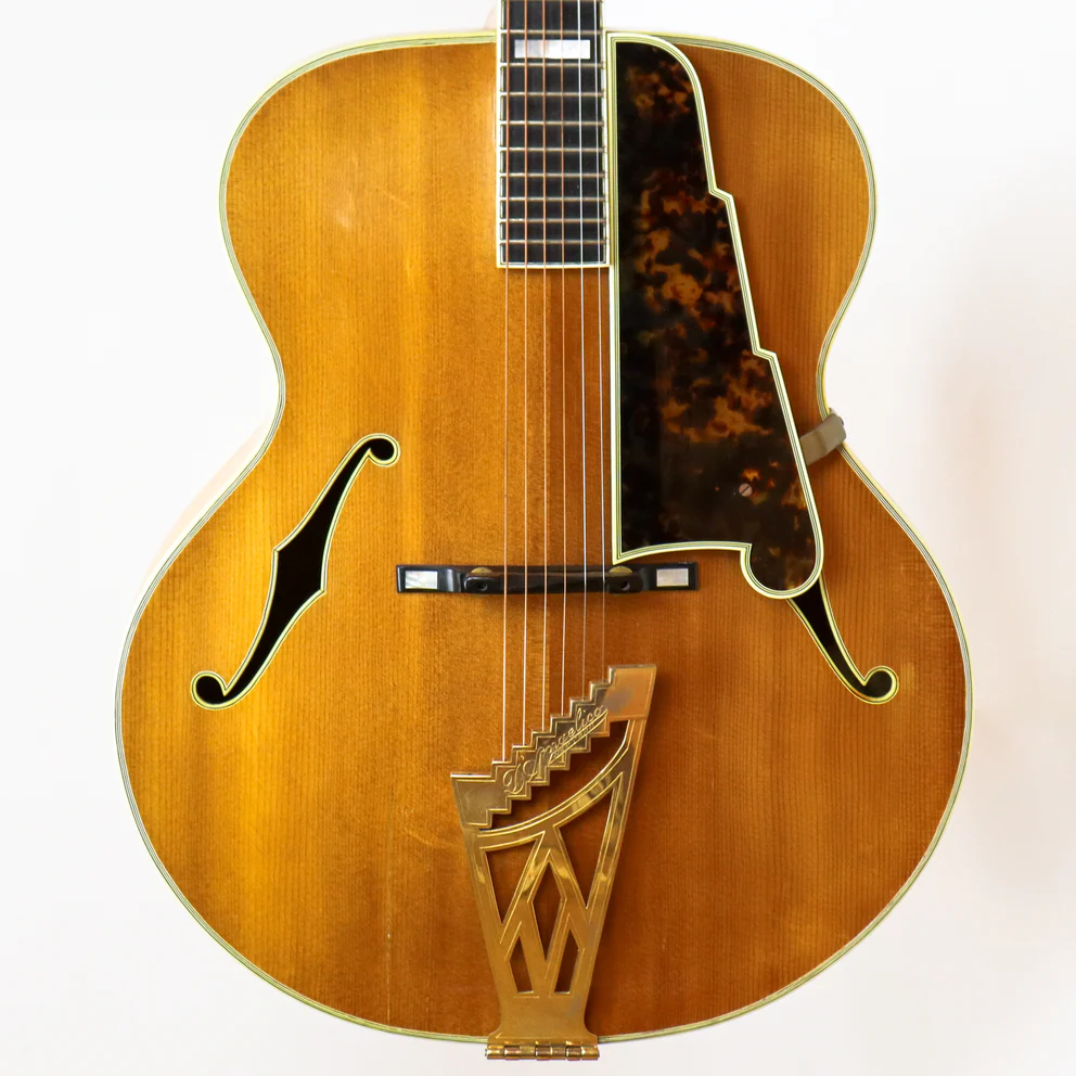 D'Angelico 1957 New Yorker Blonde 18" SN# 2039 with Hardshell Case