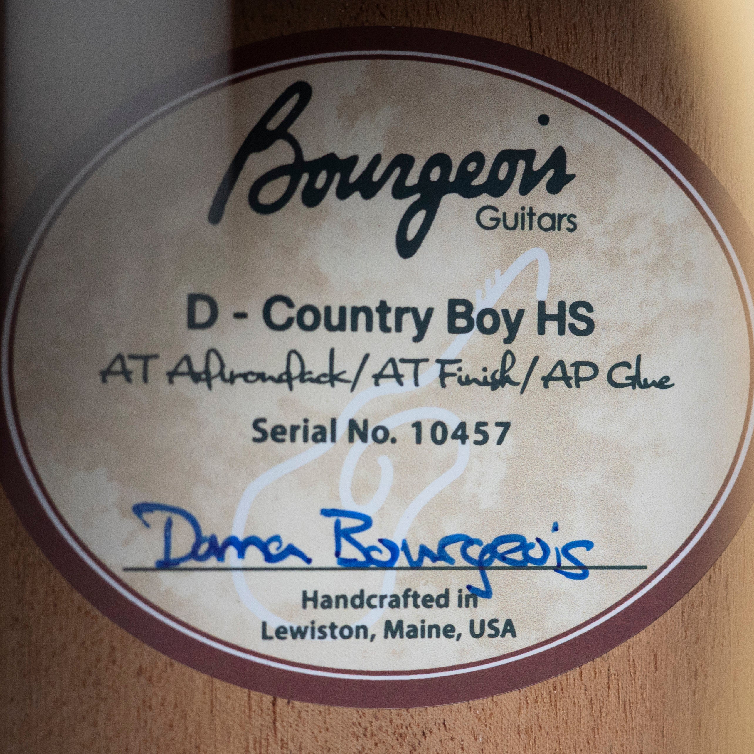 Bourgeois D Country Boy Heirloom Series - Image 5