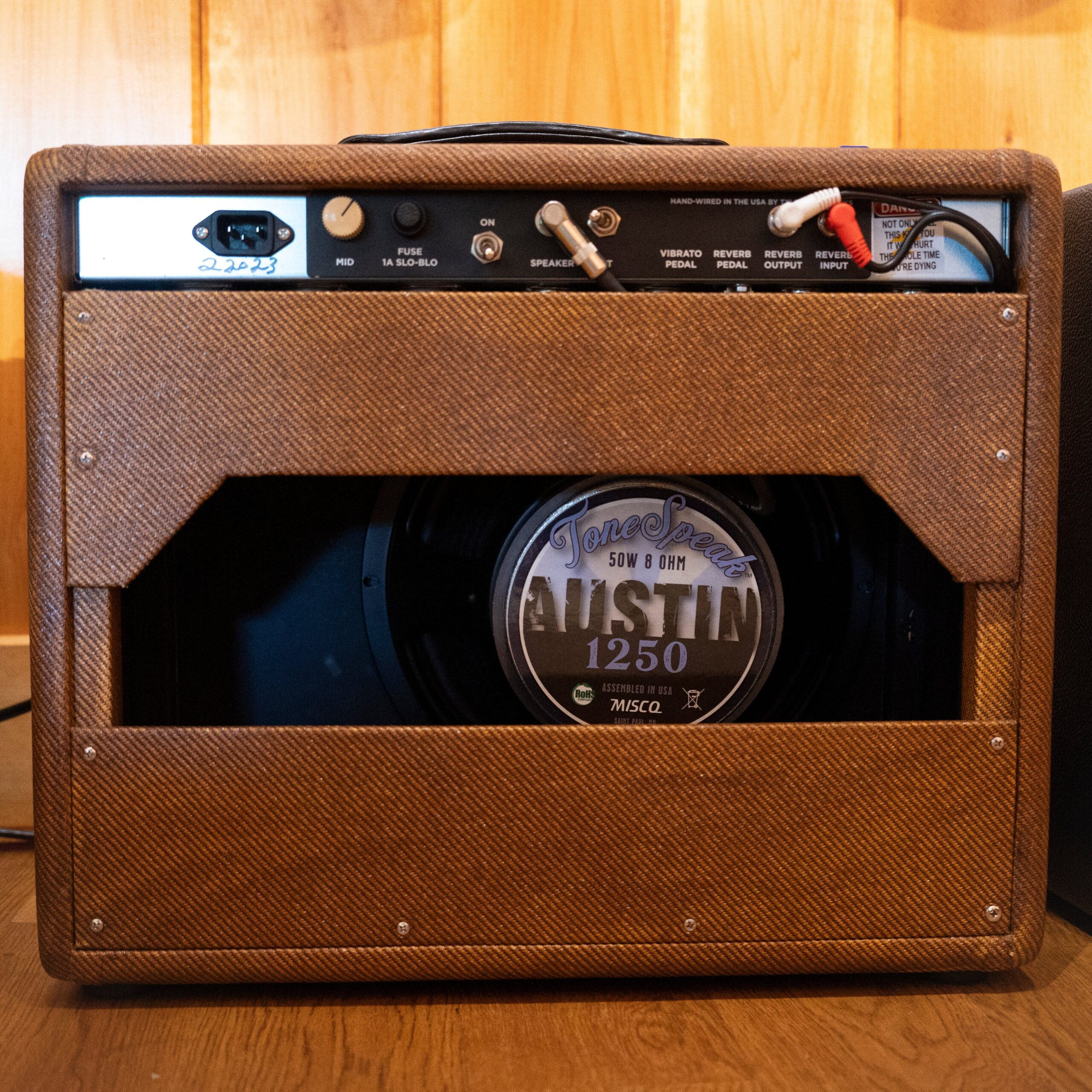 Tyler JT-22 Dark Brown Tweed - Image 2