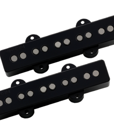 DiMarzio Ultra Jazz 5 Neck/Bridge Set Black