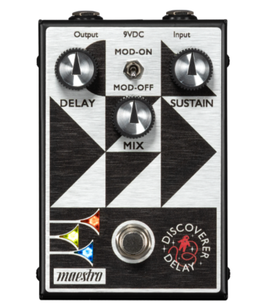 Discoverer Delay Effects Pedal