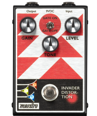 Invader Distortion Effects Pedal