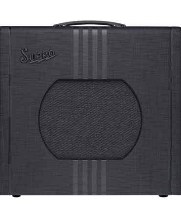 Supro Delta King 12 / 15 Watt 1x12 w/Reverb Black & Black