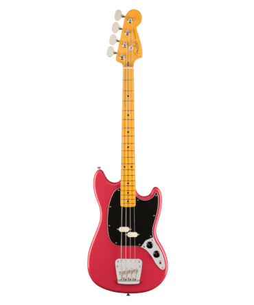 Fender American Professional Classic Mustang Bass, Faded Dakota Red
