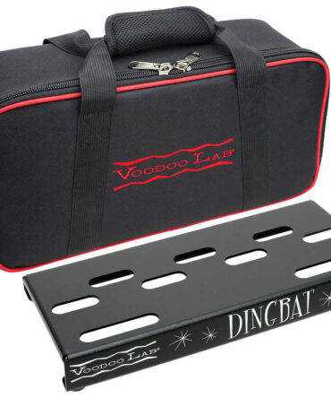 Dingbat TINY Pedalboard with Pedal Power X4