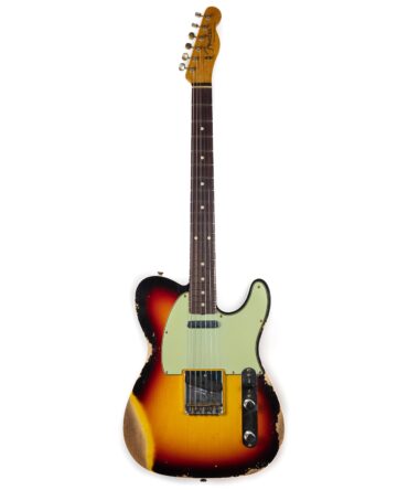 Fender Custom Shop 1960 Tele Custom, Heavy Relic Sunburst