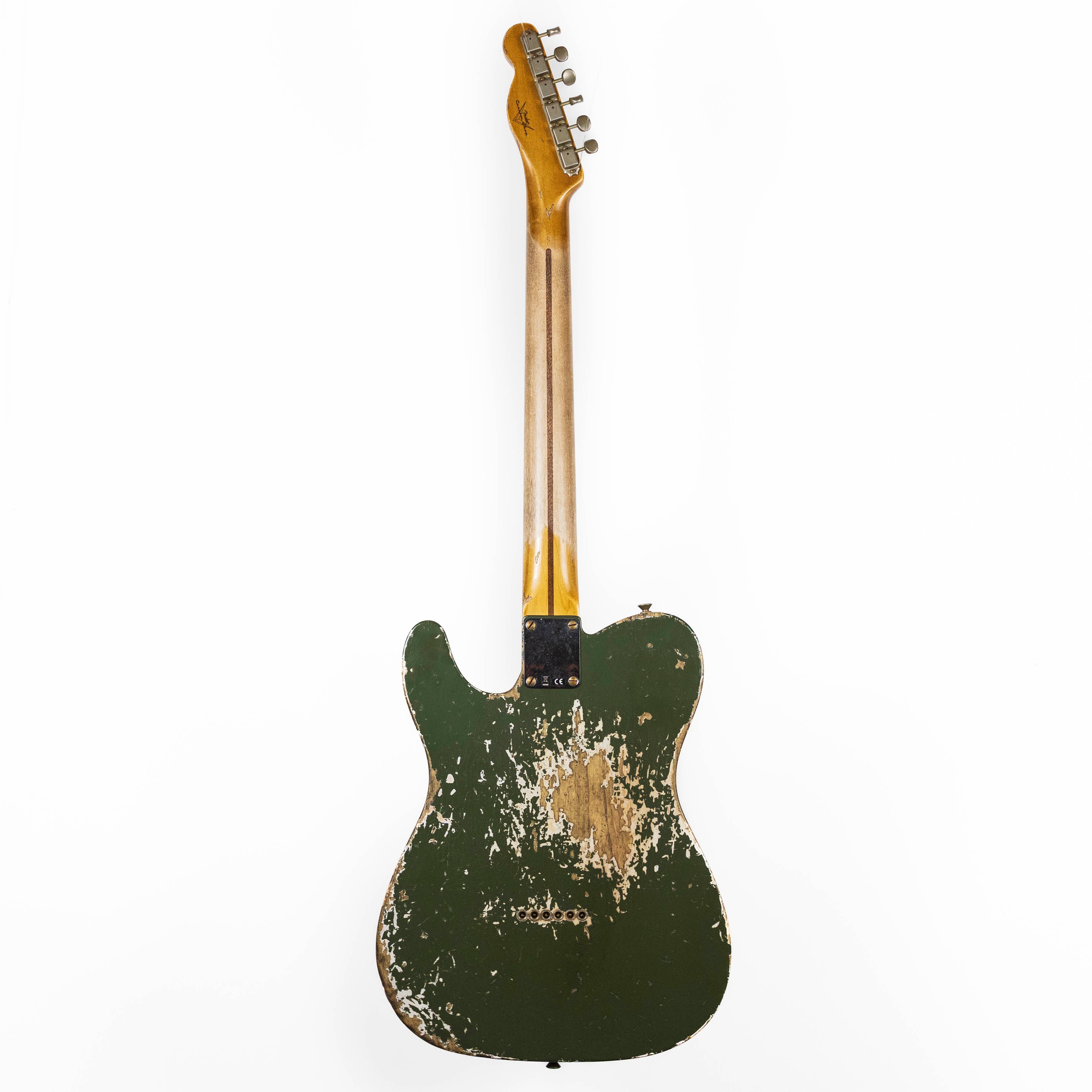 Fender Custom Shop, Double Esquire, Super Heavy Relic, Olive Green - Image 5
