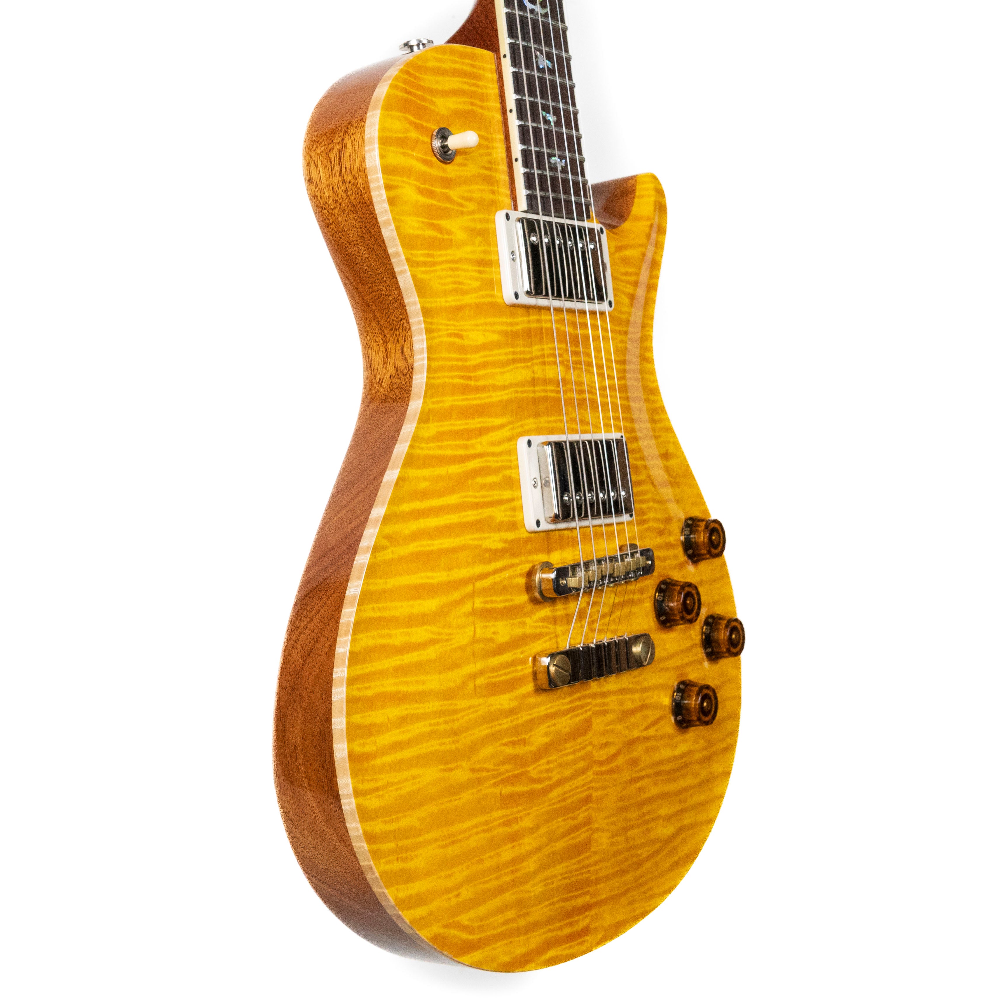 PRS 2018 SC 594 Brazilan Rosewood, 10 Top Wood Library, Santana Yellow - Image 4
