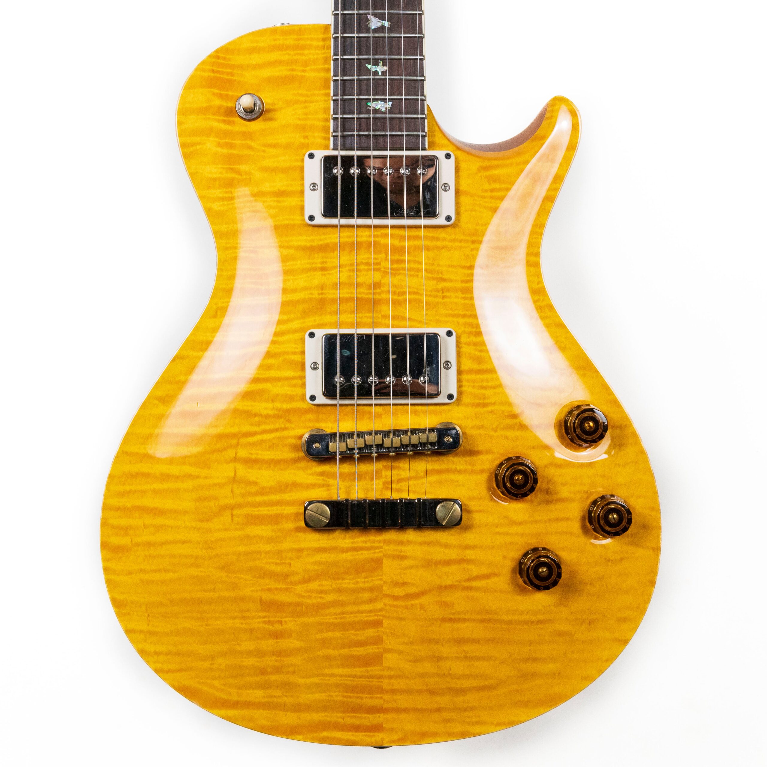 PRS 2018 SC 594 Brazilan Rosewood, 10 Top Wood Library, Santana Yellow - Image 2