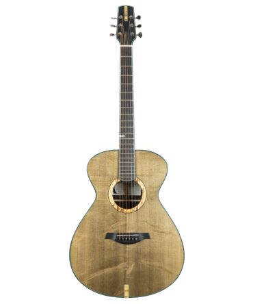 Brier Road 2024 OM Blue Float Log, Bearclaw Spruce Top #158