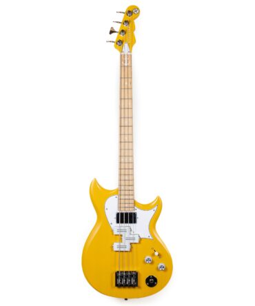 Reverend Mike Watt Wattplower 2, Satin Watt Yellow W/Case