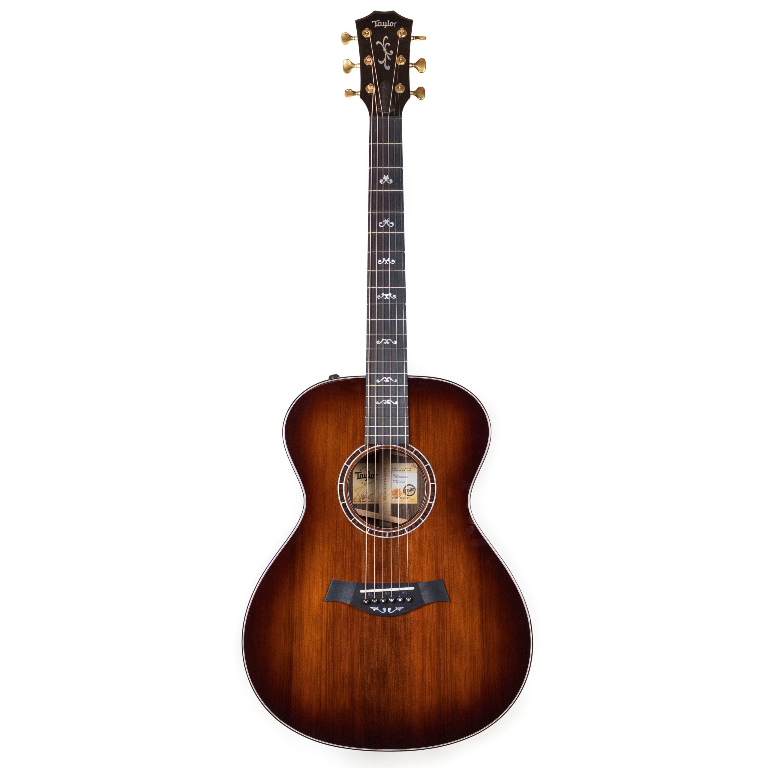 Taylor Custom Shop, GC12e Bocote/Sinker Redwood