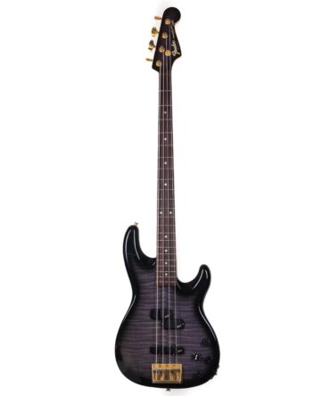 Fender 1995 MIJ P Bass "Lyte", Foto Flame Blue