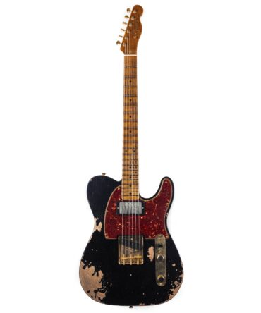 Fender Custom Shop, 1960 Tele Custom, Heavy Relic Black