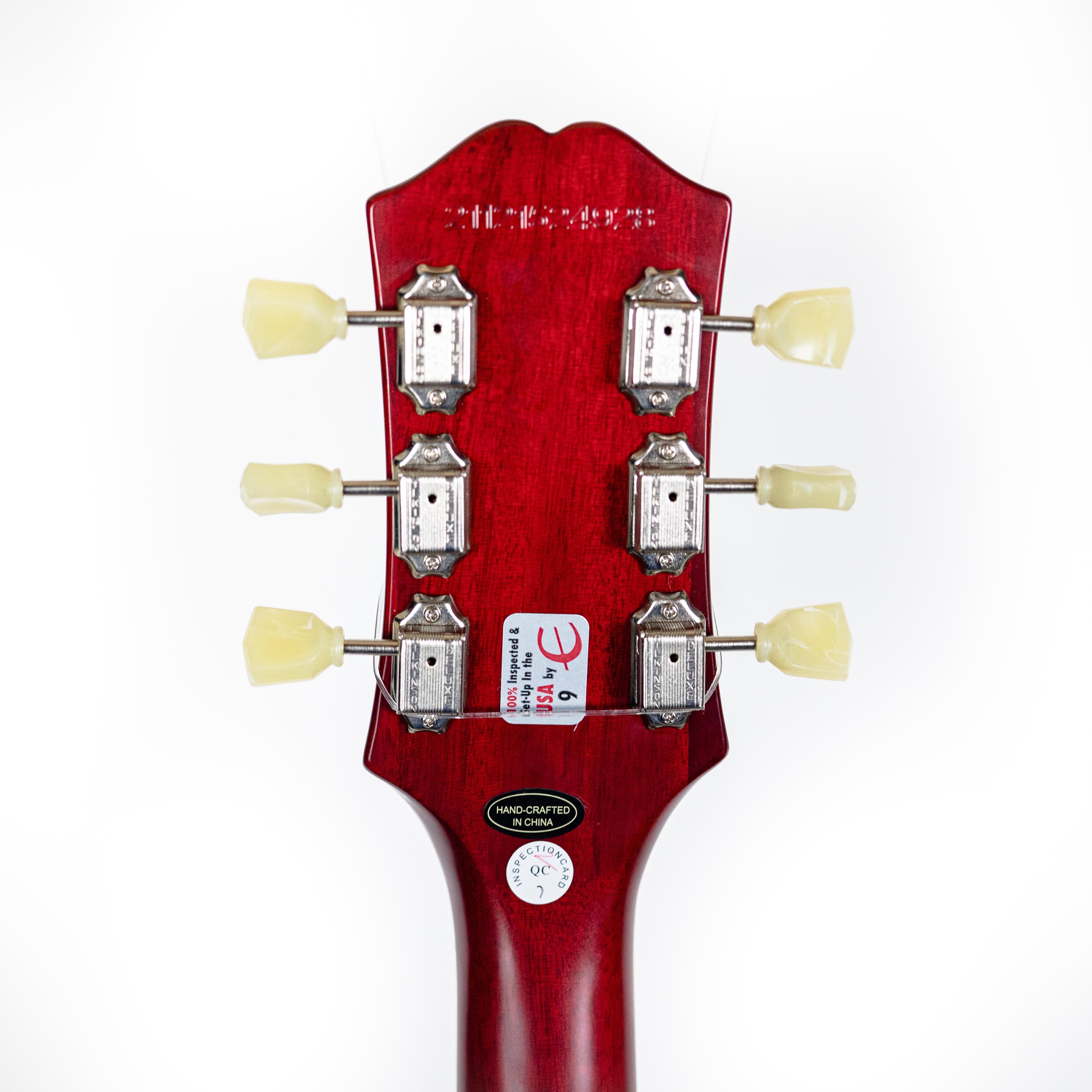 Epiphone 1959 Les Paul Standard Aged Dark Cherry Burst - Image 8