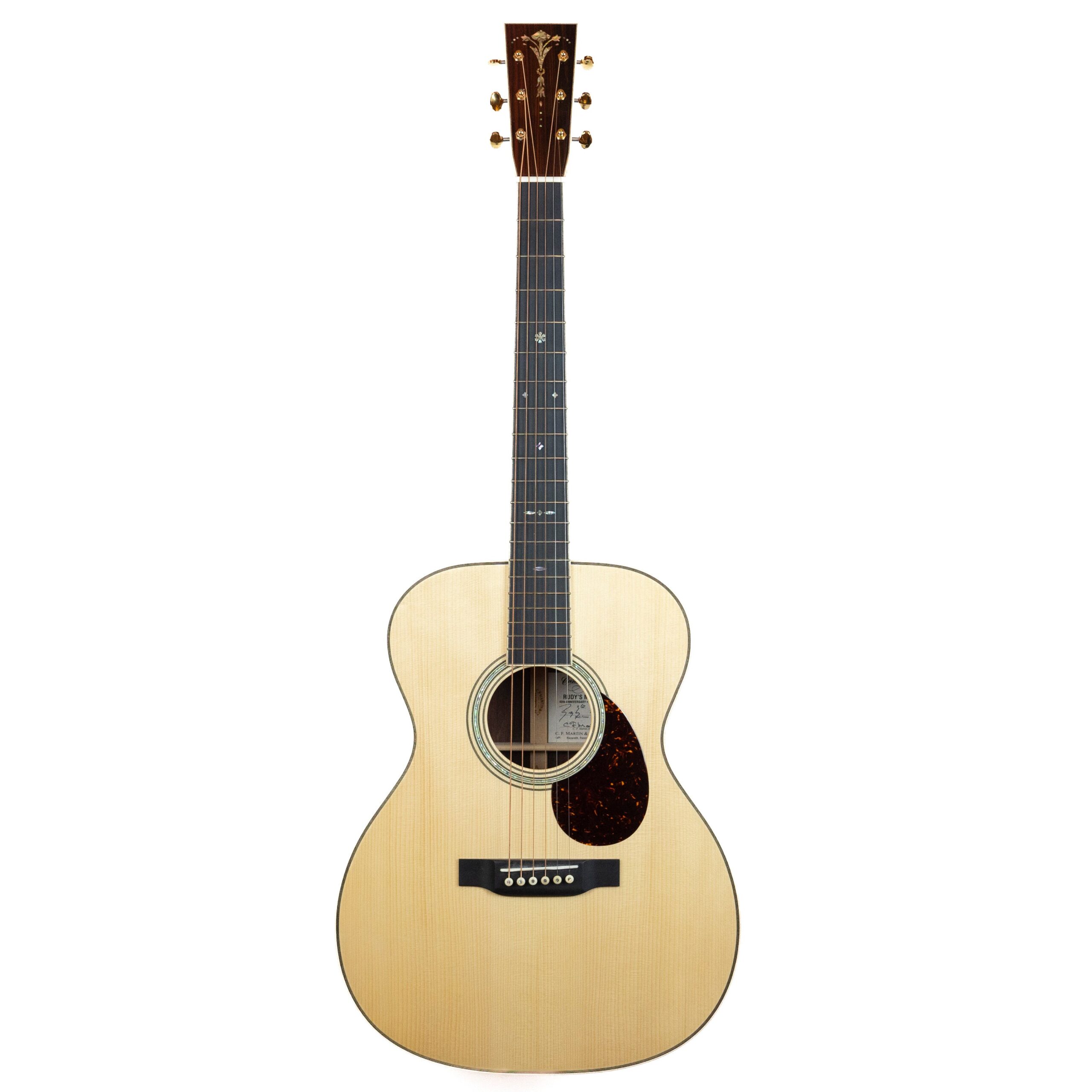 Martin 2018 Rudy's 40th Anniversary OM Cocobolo #6 (signed by Rudy and Chris Martin)